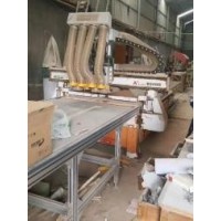 全套木工机械 开料机 封边机 推台锯整体转让