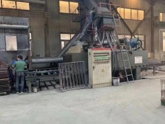 出售九成新通过式抛丸机图2