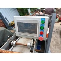 处理二手围挡滚板机一台