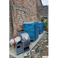 转让水旋柜漆水分离 活性炭空气净化 光氧催化 11千瓦空压机?等全套环保烤漆房8成新