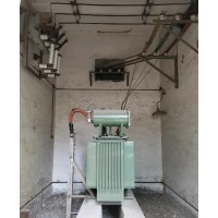 油浸式400KVA电力变压器 高低压开关组柜 200KW柴油发电机