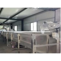 处理龙虾蔬菜全自动流水线 提升机 药泡池