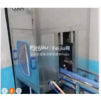 处理150桶装水生产线 制水 拨盖 刷桶 罐装 缩冒 灯检 提桶套袋