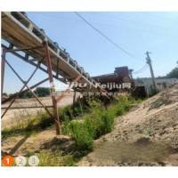 出售大型筛沙机全套设备 配电柜 35-40方上料仓