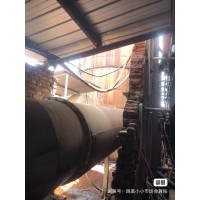 二手烘干机生产线，带2.8米宽钢板滚筒，配套304不锈钢喷淋塔，塔高12米宽3.5米。设备整体