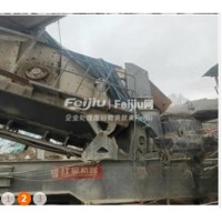 出售50吨/小时移动制砂机生产线 振动给料机 鄂式破碎机 5X高效离心式冲击破碎机等