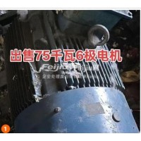 出售75千瓦6极电机