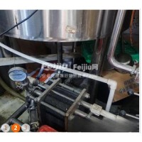 转让500升不锈钢精酿啤酒设备 啤酒酵罐5个