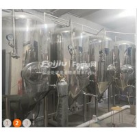 转让600升两体三器精酿啤酒设备 1000升发酵罐8个 1200升冷水罐 1200升冰水罐 3p制冷机全套