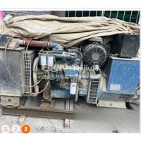 转让玉柴100千瓦柴油发电机组 潍柴50千瓦发电机组 650型爬斗搅拌机 1米直径2米高牙轮转头带牙轮