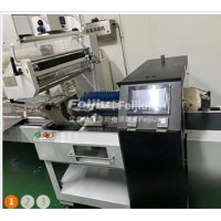 转让闲置自动包装生产线一套 带打码机 输送带 旋转炉 酥饼机