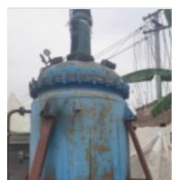 出售 搪瓷反应釜带搅拌