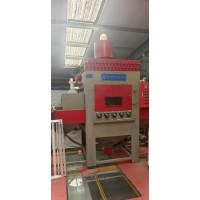 出售通过式双面喷砂机 进料口尺寸900 16枪头 9成新