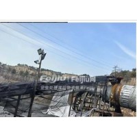 出售郑州鼎力移动式煤泥烘干机