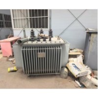 工地直出 S11-M-400/10电力变压器 工地剩余钢材