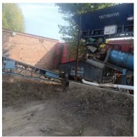 出售6米螺旋洗沙机一套含给料机脱水筛细沙回收输送带泵