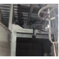 出售 376单吊钩抛丸机，7.5kw抛头，单吊钩一吨电动葫芦，带脉冲除尘器